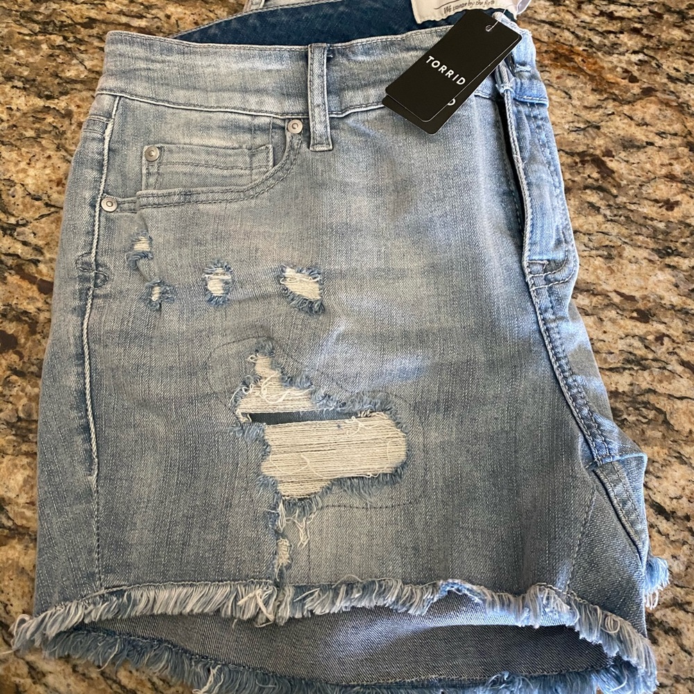 Torrid Jean Shorts
